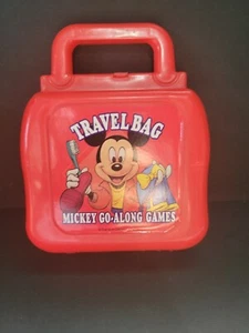 Disney Mickey Go-along Memory Games Parker Brothers Case only - Picture 1 of 3