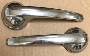 Pair 1947 1948 1949 1950 1951 1952 1953 1954 Chevrolet Truck Inside Door Handles - Picture 1 of 3