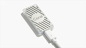 Coral Google AI USB ML Accélérateur, Edge TPU Coprocesseur - Photo 1/4