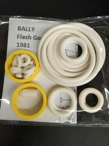 Kit Elastiques Flipper - FLASH GORDON - 1981 - 1998 - BALLY - Pinball Rubber Kit - Imagen 1 de 1