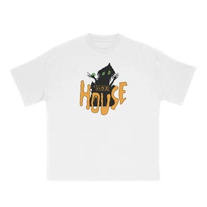 Camiseta The Cinegogue X Hungry House Película Nobuhiko Obayashi Blanca L NUEVA - Imagen 1 de 2