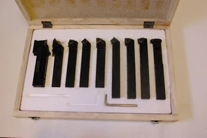 Drehstahl-Set, Drehstahlhalter-Set 20 mm, 9 teilig, mit Wendeplatte - Bild 1 von 3