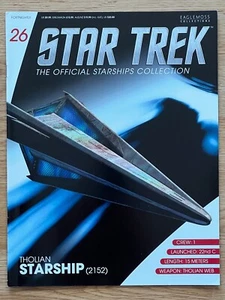Star Trek Eaglemoss #26 Tholian Starship (2152) Magazine Only - Picture 1 of 1