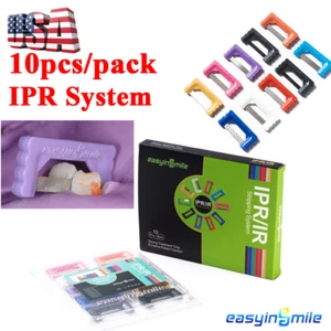 10X Dental Kieferorthopädisches IPR Kit Interproximale Reduktion Emaille Streifen EASAYINSMILE - Bild 1 von 12