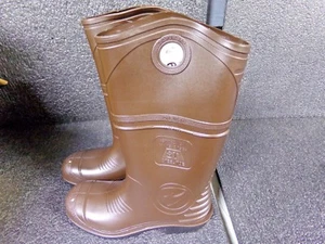 ONGUARD 12"H Herren Stiefel, Stahlkappe, PVC-Obermaterial, braun, Größe 9 (EF) - Bild 1 von 9