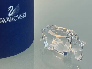 Swarovski Figurine 622941 Zodiak Rhinoceros 6 Cm. Boxed + Zertifikat. Top - Picture 1 of 3