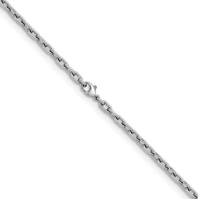 4.7mm Platinum PT950 Solid Fancy Link Cable Chain Bracelet 7.5" or 8" - Image 1 of 4