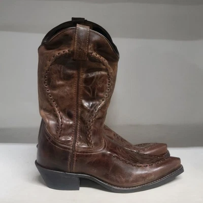 Laredo Laramie Western Boot Brown Mens Size 9D - Image 1 of 4