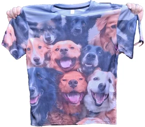 Camiseta grande cubierta delantera y trasera para perro NUEVA - Imagen 1 de 2