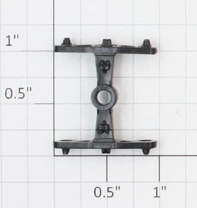 Athearn 90397 HO Caboose Roller Bearing Truck Bolster & Side Frames (12) - Picture 1 of 3