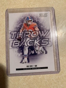 2025 Score - Throwbacks Bo Nix #6 - Denver Broncos Star QB! - Bild 1 von 1