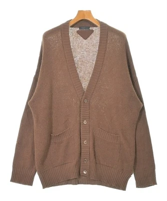 PRADA Cardigans Dark Brown 48(Approx. L) 2200612963023 - Image 1 of 4