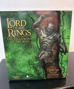 SIDESHOW WETA SEÑOR DE LOS ANILLOS URUK-HAI SCOUT ESPADACHÍN NUEVO PLANETA PROHIBIDO - Imagen 1 de 20