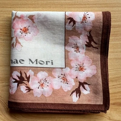 НОСОВОЙ ПЛАТОК ВИНТАЖНЫЙ ЯПОНИЯ ВИШНЕВЫЙ ЦВЕТОК ЖЕНЩИНЫ ХЛОПОК КАРМАН КВАДРАТНЫЙ 17» B0952 - Изображение 1 из 3