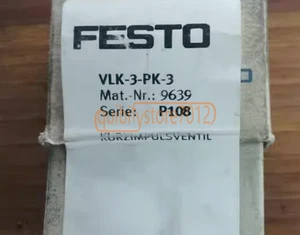 Válvula Festo VLK-3-PK-3 9639 1 PIEZA NUEVA - Imagen 1 de 1