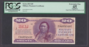 [PCGS-45, Staple Holes & Rust Stains at Left] MPC 692 Series 10 Dollars S938-2 - Picture 1 of 2