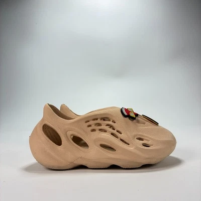 Adidas Yeezy Espuma Corredor Marrón Ligero Esculpido Zapatos Sin Cordones Niños Talla 6C Foto 1 de 4