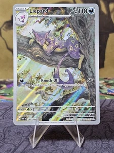 Pokemon TCG Liepard 137/086 White Flare Illustration Rare NM - Picture 1 of 3
