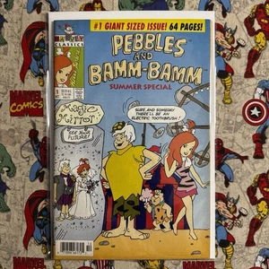 Pebbles & Bamm Bamm Riesengröße #1 Kiosk Variante Harvey Classics 1993 - Bild 1 von 1