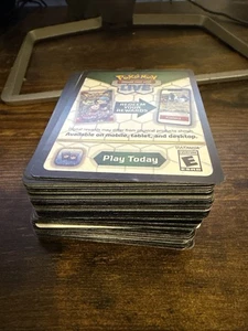 Pokémon TCG Code Card Lot 120 Cards - Mixed Sets Including Promos UNREDEEMED - Picture 1 of 4