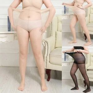 Calze anti-strappo taglie forti leggere nylon stretch inverno donna autunno - Foto 1 di 62