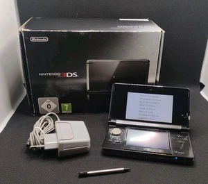 🔥 Nintendo 3DS Handheld-Spielkonsole - Schwarz/Cosmos Black OVP!!! 🔥 - Bild 1 von 9