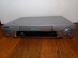 Panasonic NV-FJ610 Super Drive Nicam VHS VCR Not Working Spare / Repair Project - Picture 1 of 12