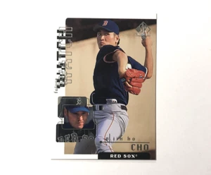 JIN HO CHO 1999 SP Authentic Future Watch Rookie card #95 SN 0522/2700 Red Sox - Picture 1 of 3
