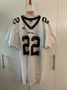 CAMISETA DE FUTBOL HUSKIES Wilson #22 para hombre mediana, WHT - Imagen 1 de 4