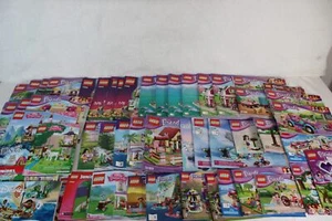 Huge Lot of Lego Friends Disney Princess User Manuals - Picture 1 of 13