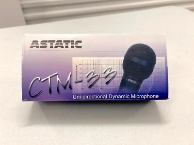 Astatic CTM-33 Handheld Cardioid Dynamic Mic with Switch - Image 1 of 4