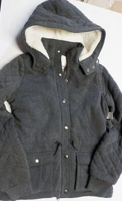 Chaqueta Bongo Talla Pequeña/Pequeña Juniors Forrada de Piel-Gris Carbón  Foto 1 de 4