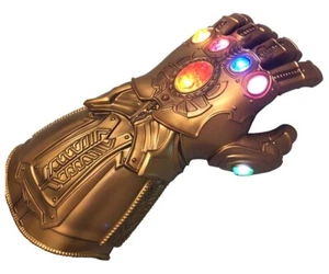 Adult Thanos Glove Gauntlet LED Mens Thanos Avengers Infinity War Costume - Picture 1 of 3