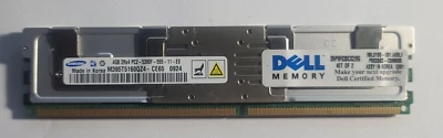 Samsung/4GB 2Rx4 PC2-5300F-555-11-E0/Server/Ram/Memory/M395T5160QZ4-CE65 - Image 1 of 3
