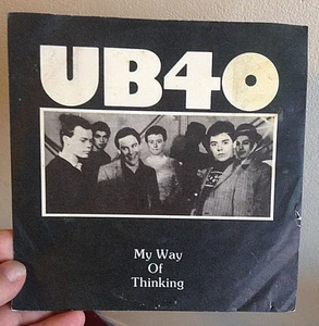 🔴UB 40 - MY WAY OF THINKING - YUGOSLAVIA  45rpm 1980🔴 FREE SHIPPING! - Picture 1 of 9