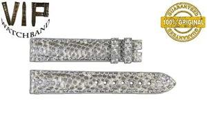 NEW OEM Authentic Zenith strap 15 mm genuine lizard light gray UVP - 550$!!! - Picture 1 of 2