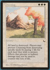 Cleansing The Dark NM White Rare MAGIC THE GATHERING CARD (ID# 232701) ABUGames