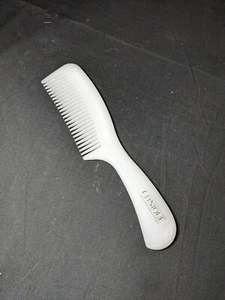 Clinique Small Mini Travel Purse Hair Comb Wide Tooth Plastic White Korea - Picture 1 of 1