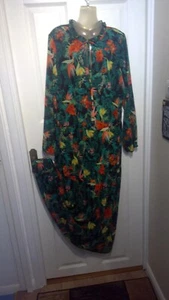 Vila Damen Kleid Gr. 42 Maxi Langarm Mehrfarbig Neu Mit Etikett - Bild 1 von 8