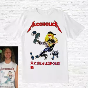 T-Shirt Alcoholica (getragen von James Hetfield / Metallica) - Bild 1 von 2