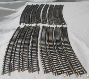 Vintage Life-Like HO Gauge Track 16 x 18"R Curve Brass - Picture 1 of 6