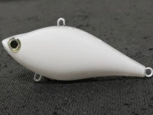 Señuelo de pesca wLure 10 cuerpos de señuelo sin labios en blanco 2 1/3 pulgadas sin pintar UPL697 - Imagen 1 de 4