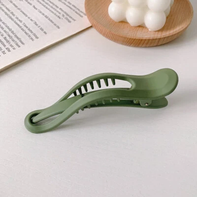 Пластиковая заколка коготь для волос утка для женщин девочек простая большая заколка заколки - Изображение 1 из 4