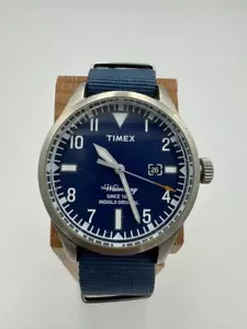 Timex Indiglo Waterbury Analog Quartz Men The Waterbury Waterbury A84 Vintage 14 - Picture 1 of 7