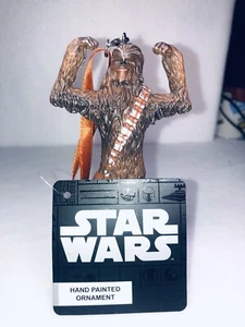 Disney Parks Exclusive Star Wars Chewbacca Figural Collectible Ornament  NEW - Picture 1 of 6