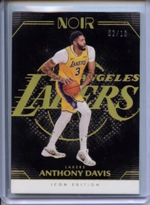 Panini Noir - Icon Edition #120 Anthony Davis GOLD /10 SSP - Picture 1 of 1