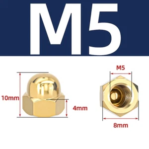 KUPPELMUTTERN AUS MESSING FÜR METRISCHE SCHRAUBEN M4 M5 M6 M8 M10 M12 M16 M20 - Bild 1 von 19