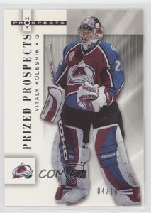 2005-06 Fleer Hot Prospects White /10 Vitali Kolesnik Vitaly #120 Rookie RC