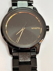 Working Men's Black MVMT Quartz Watch EG - Picture 1 of 9
