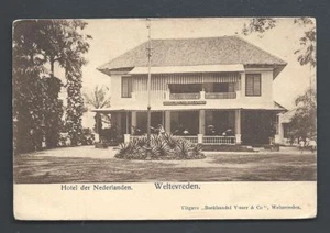 Francobollo Batavia Hotel der Nederlanden Java Indonesia 1910 - Foto 1 di 1
